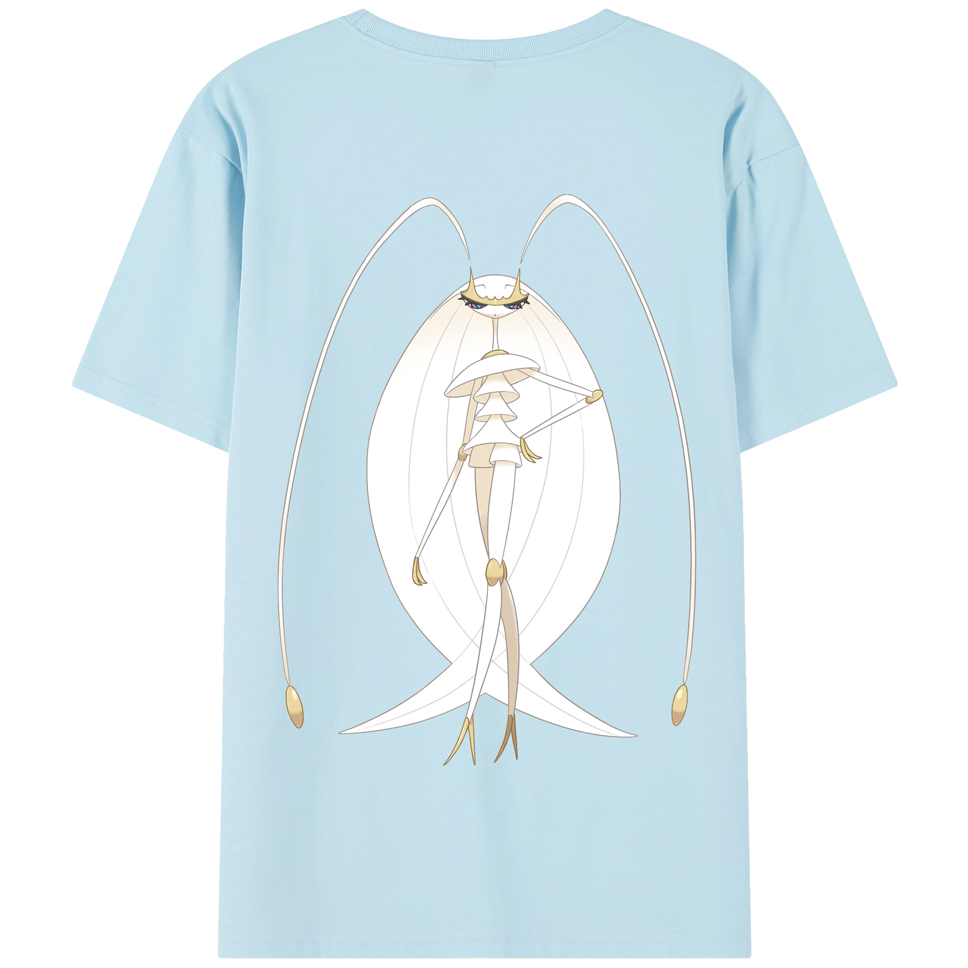 （画像用） ポケットモンスター Pokémon 綿100％半袖Tシャツ（背面プリント）